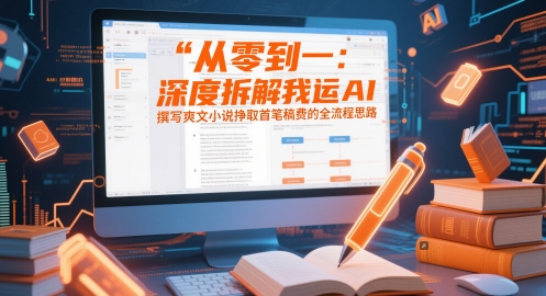 从零到一：深度拆解我运用AI撰写爽文小说挣取首笔稿费的全流程思路-云创网