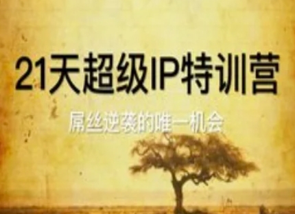 21天超级IP特训营，屌丝逆袭的唯一机会-云创网