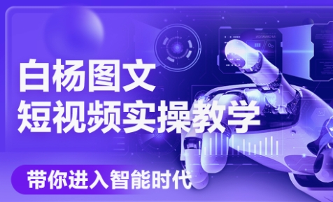 白杨老师·Ai图文短视频实操课(更新6月)-云创网