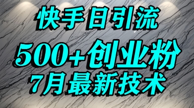 创业粉怎么打？快手精准引流创业粉，宝妈群体日进500+精准流量-云创网