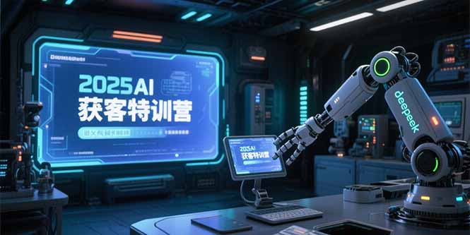 2025AI获客特训营，AI图文视频全制作，deepseek工具实操教学-云创网