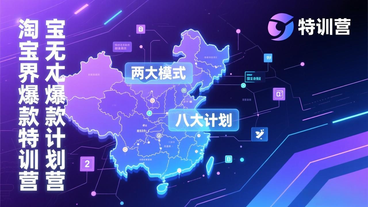 淘宝无界爆款训练营：2026年1月杭州线下高端集训课，3天构建两大模式八大计划体系-云创网