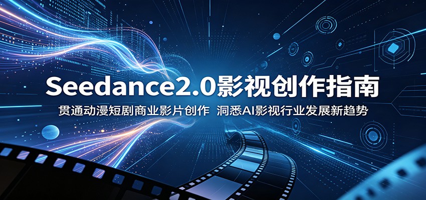Seedance2.0影视创作指南：贯通动漫短剧商业影片创作，洞悉AI影视行业发展新趋势-云创网