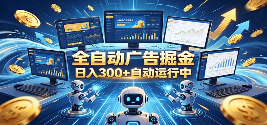 自动广告G机，日入300+，正规平台，广告浏览获益，时间自由，适合各类人群日常增收-云创网