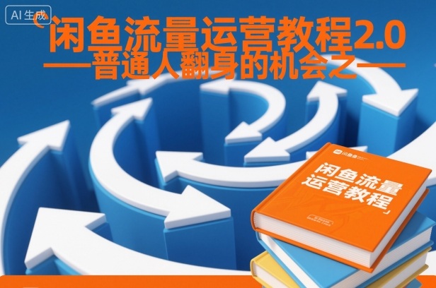 闲鱼流量运营教程2.0——普通人翻身的机会之一-云创网