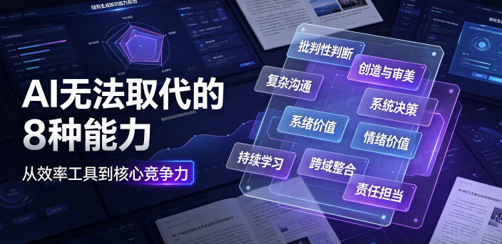 付费文章：AI无法取代的8种能力-云创网