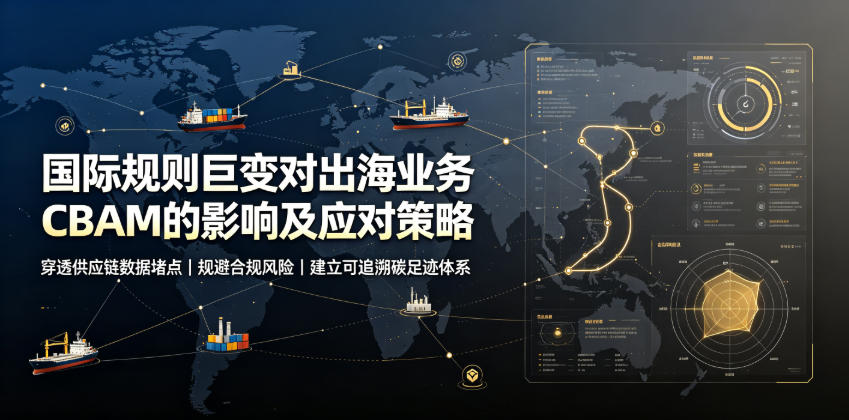 国际规则巨变对出海业务CBAM的影响及应对策略，帮助企业穿透供应链数据堵点，规避合规风险-云创网