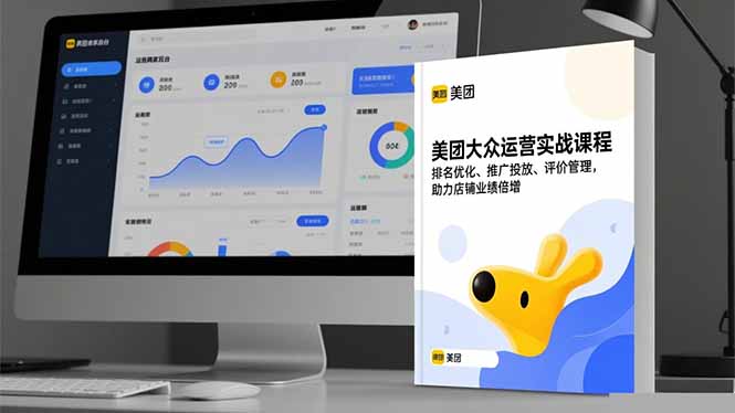 美团大众运营实战课程，排名优化、推广投放、评价管理，助力店铺业绩倍增-云创网