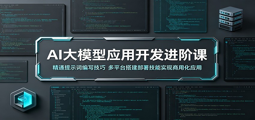 AI大模型应用开发进阶课：精通提示词编写技巧，多平台搭建部署技能实现商用化应用-云创网