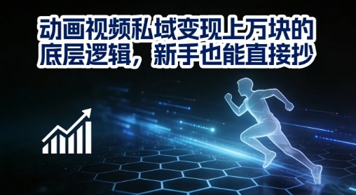 动画视频私域变现上W的底层逻辑，新手也能直接抄-云创网