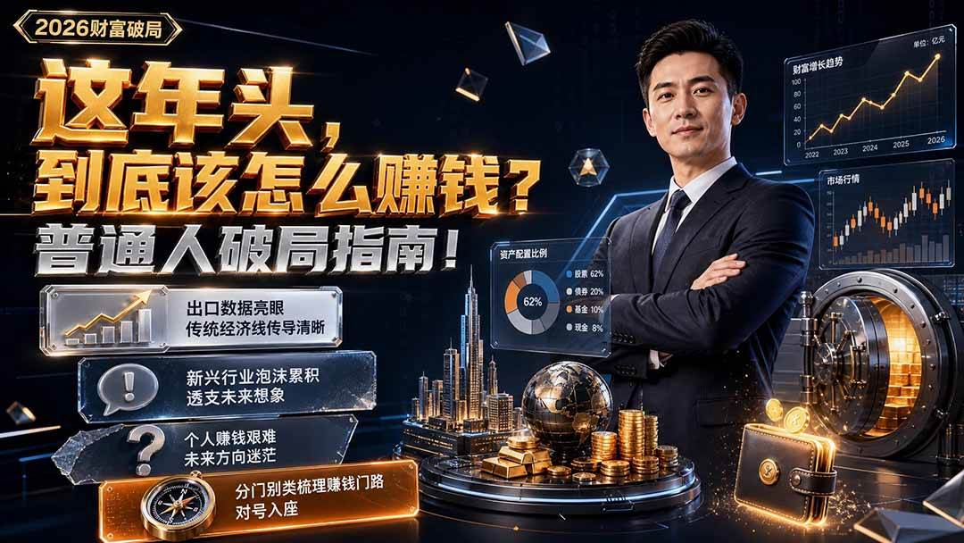 （19660期）付费文章：这年头，到底该怎么赚钱？普通人破局指南！-云创网