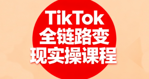 小杨老师·TikTok全链路变现实操课程-云创网