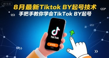 8月最新Tiktok搬运起号技术，手把手教你学会TikTok搬运起号-云创网
