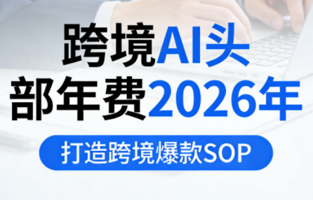 跨境AI头部年费2026年，打造跨境爆款SOP(更新3月)-云创网