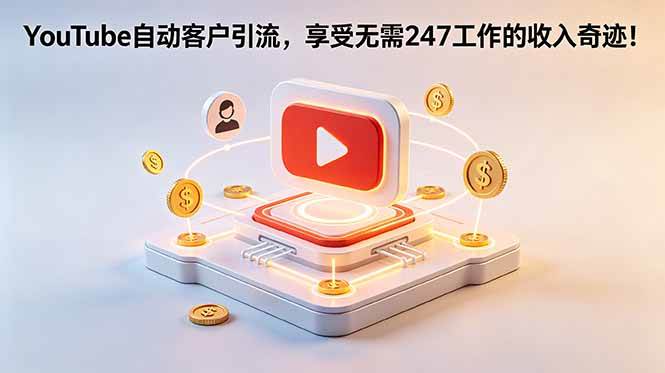 （18658期）YouTube 自动客户引流，享受无需 247 工作的收入奇迹！【原创双语字幕】-云创网
