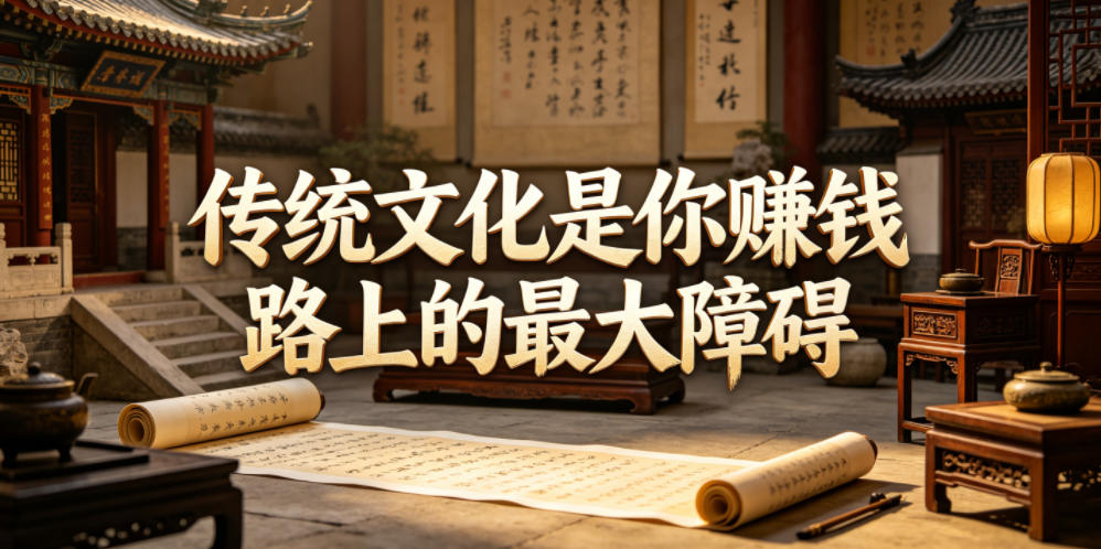付费文章：传统文化是你賺钱路上的最大障碍-云创网