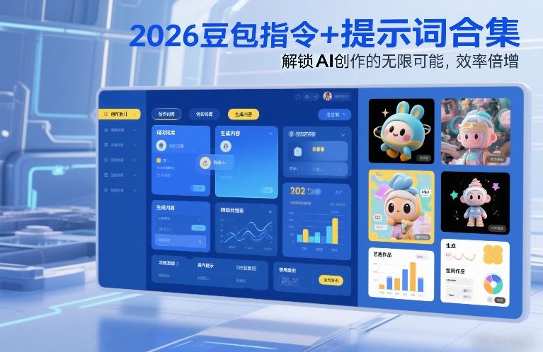 2026豆包指令+提示词合集，解锁AI创作的无限可能，效率倍增-云创网