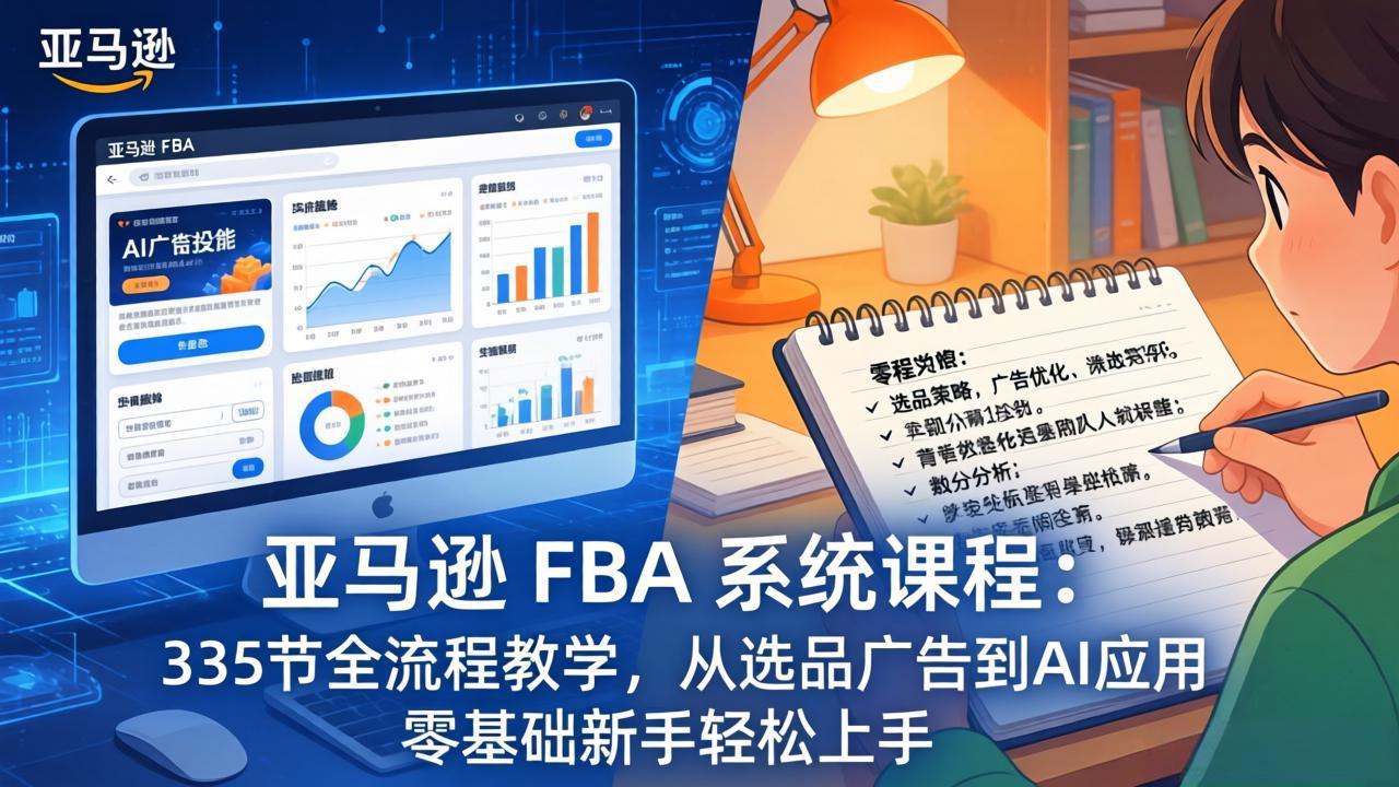 亚马逊 FBA 系统课程(更新26年3月-云创网