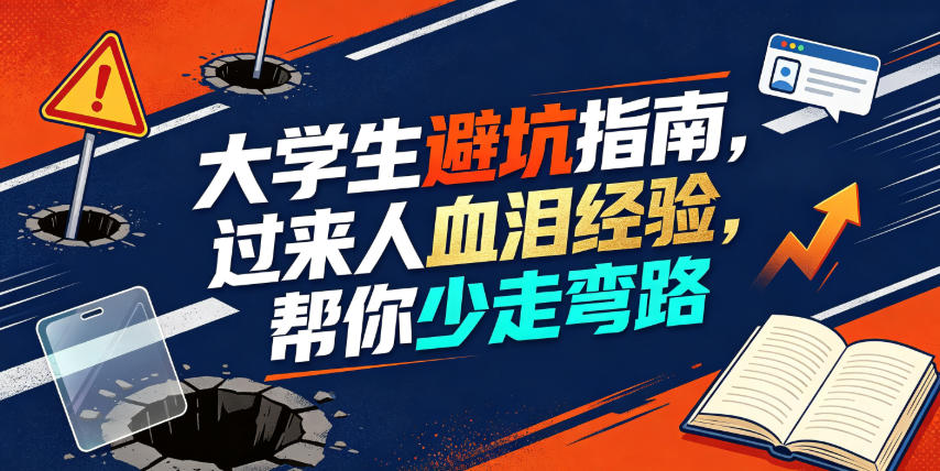 某公众号付费文章：大学生避坑指南，过来人血泪经验，帮你少走弯路-云创网