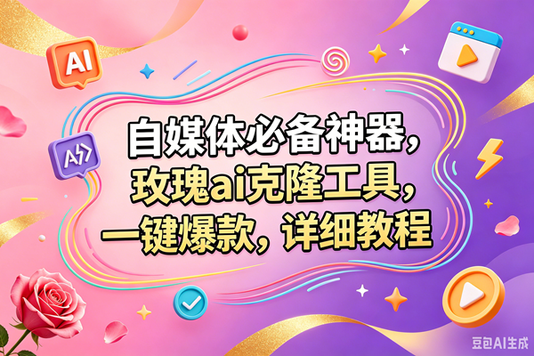 （18757期）玫瑰克隆，一键爆款ai工具，自媒体必备神器，50多个功能，详细的教程-云创网