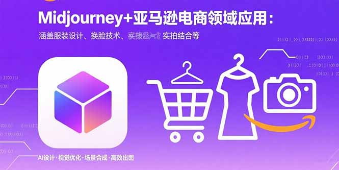Midjourney+电商领域商业应用：涵盖服装设计、换脸技术、实拍结合等-云创网