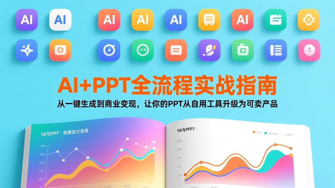 AI+PPT全流程实战指南：从一键生成到商业变现，让你的PPT从自用工具升级为可卖产品-云创网