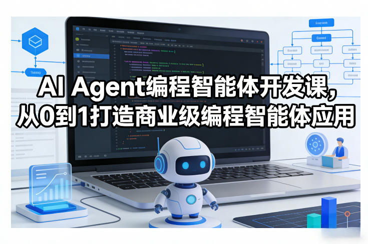 AI Agent编程智能体开发课，从0到1打造商业级编程智能体应用-云创网