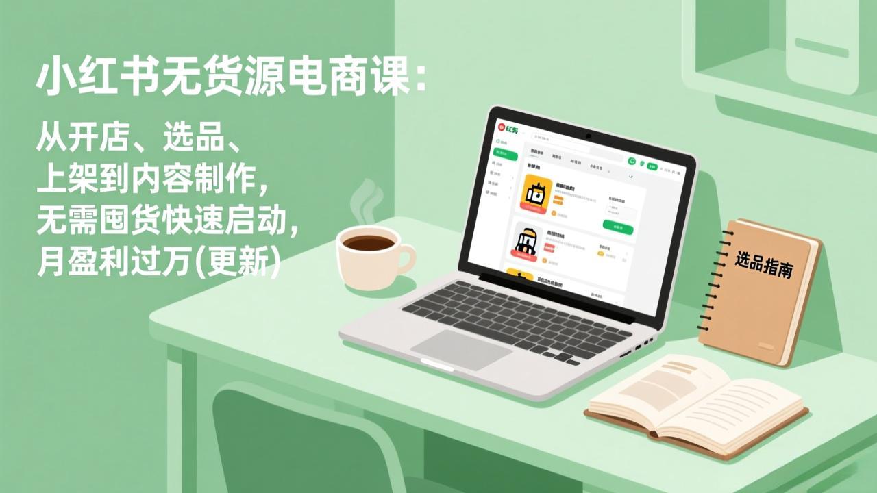 小红书无货源电商课(6月22更新-云创网