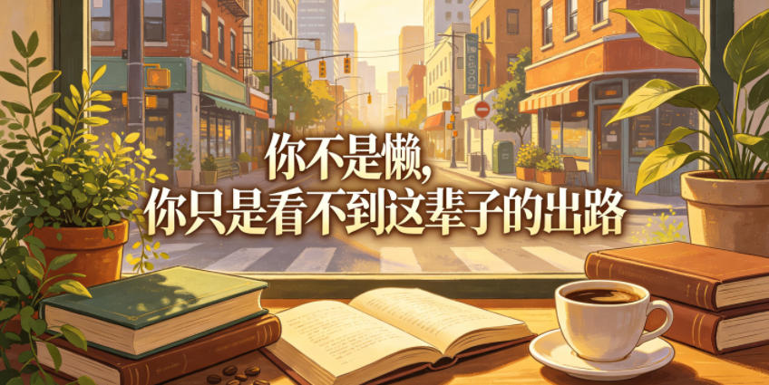 付费文章：你不是懒，你只是看不到这辈子的出路-云创网