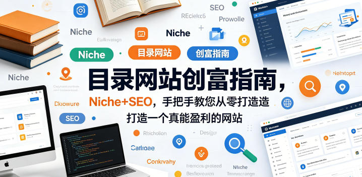 目录网站创富指南，Niche+SEO，手把手教您从零打造打造一个真能盈利的网站【原创双语字幕】-云创网