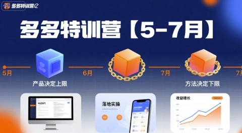 多多特训营【5-7月】产品决定上限，方法决定下限，各种玩法技巧落地实操-云创网