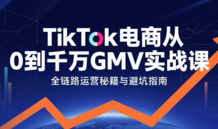 三千老师·TikTok电商从0到千万GMV实战课(更新)-云创网