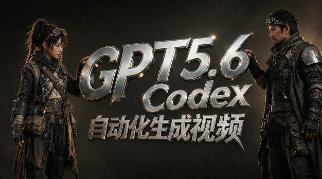 GPT5.6+Codex自动化生成视频全流程实战，从提示词设计、角色设定、封面海报，到视频生成思路与自动化工作流-云创网