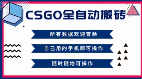 CSGO全自动搬砖，年底钱回家好项目，当天可拿到结果，新手小白轻松月入1W+【揭秘】-云创网