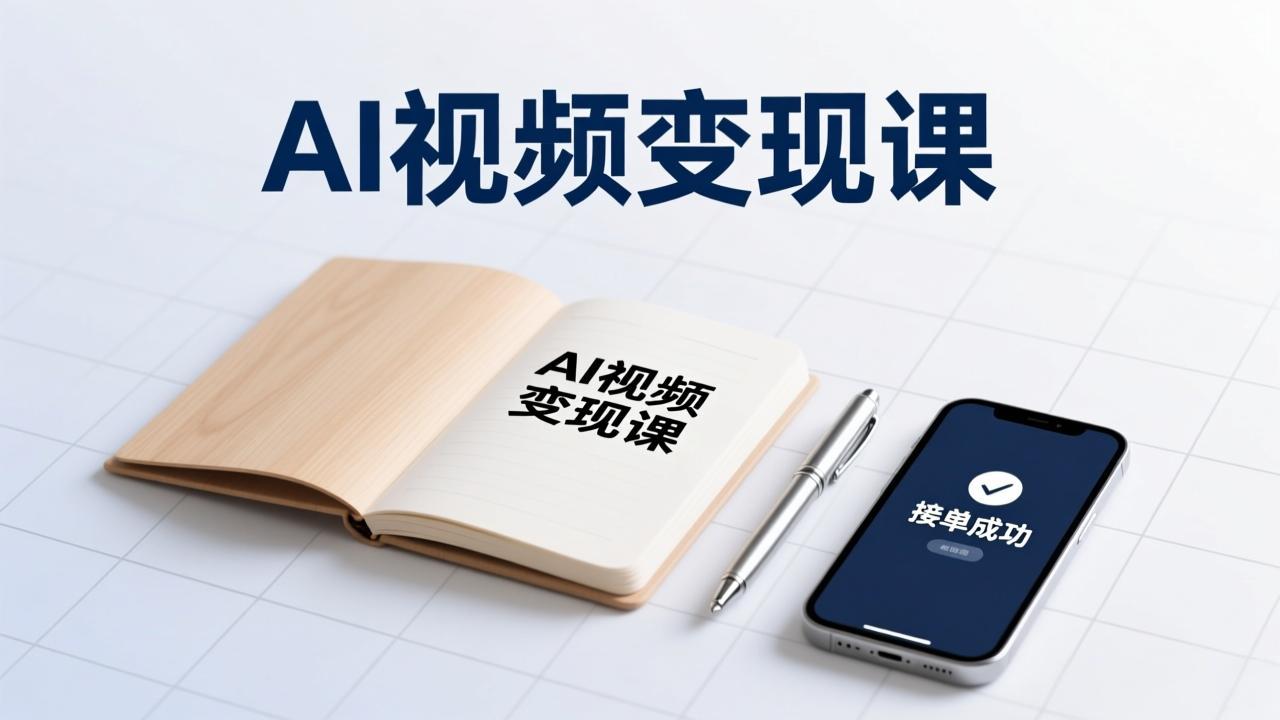 AI视频变现课，学完即可创作短片、接商单，实现副业增收，单项目报价可达千元-云创网
