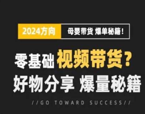 短视频母婴赛道实操流量训练营，零基础视频带货，好物分享，爆量秘籍-云创网