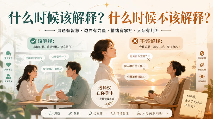 付费文章：什么时候该解释？什么时候不该解释？-云创网