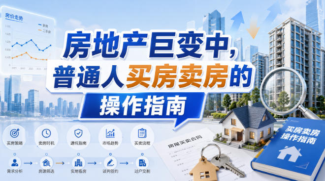 付费文章：房地产巨变中，普通人买房卖房的操作指南【上篇+下篇】-云创网