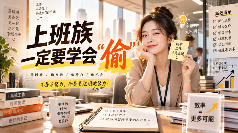 某社群精选付费文：上班族一定要学会“偷“-云创网