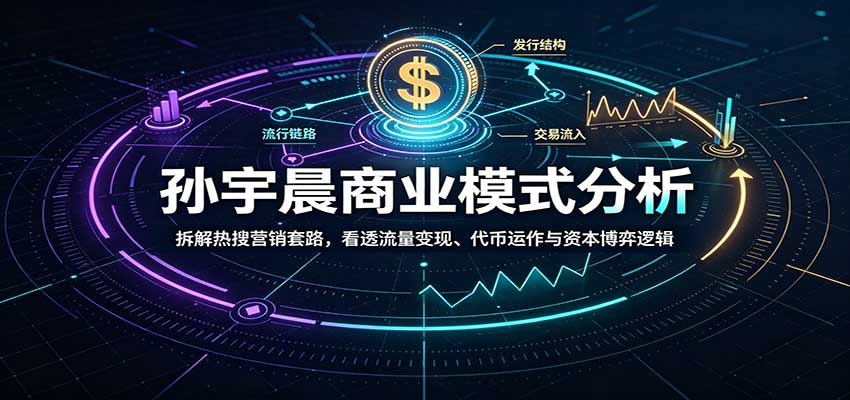 孙宇晨商业模式分析：拆解热搜营销套路，看透流量变现、代币运作与资本博弈逻辑-云创网