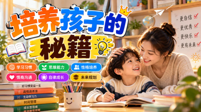某公众号付费文章：培养孩子的秘籍-云创网