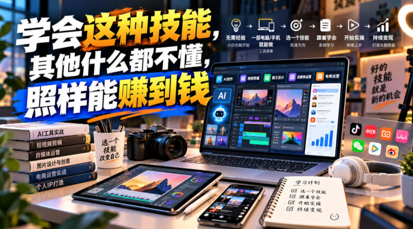 某公众号付费文章：学会这种技能，其他什么都不懂，照样能賺到钱-云创网