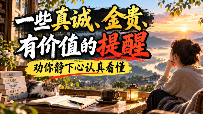 付费文章：一些真诚、金贵、有价值的提醒，劝你静下心认真看懂-云创网