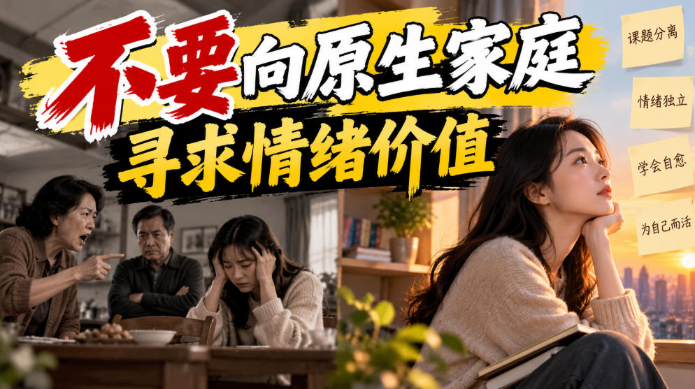 某公众号付费文章：不要向原生家庭寻求情绪价值-云创网