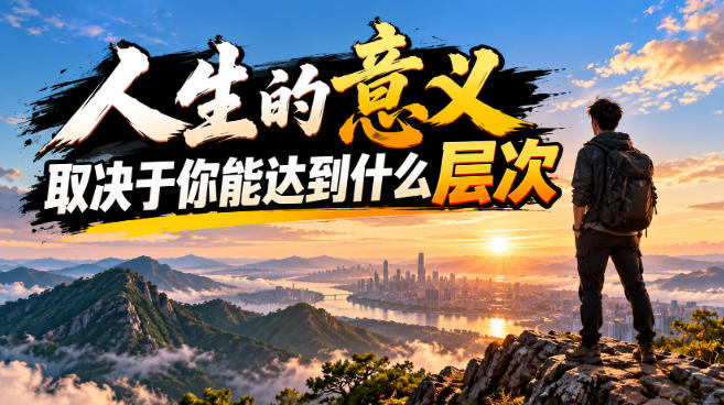 某公众号付费文章：人生的意义，取决于你能达到什么层次-云创网