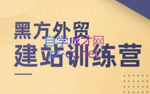 黑方老师·谷歌B端独立站建站推广-云创网