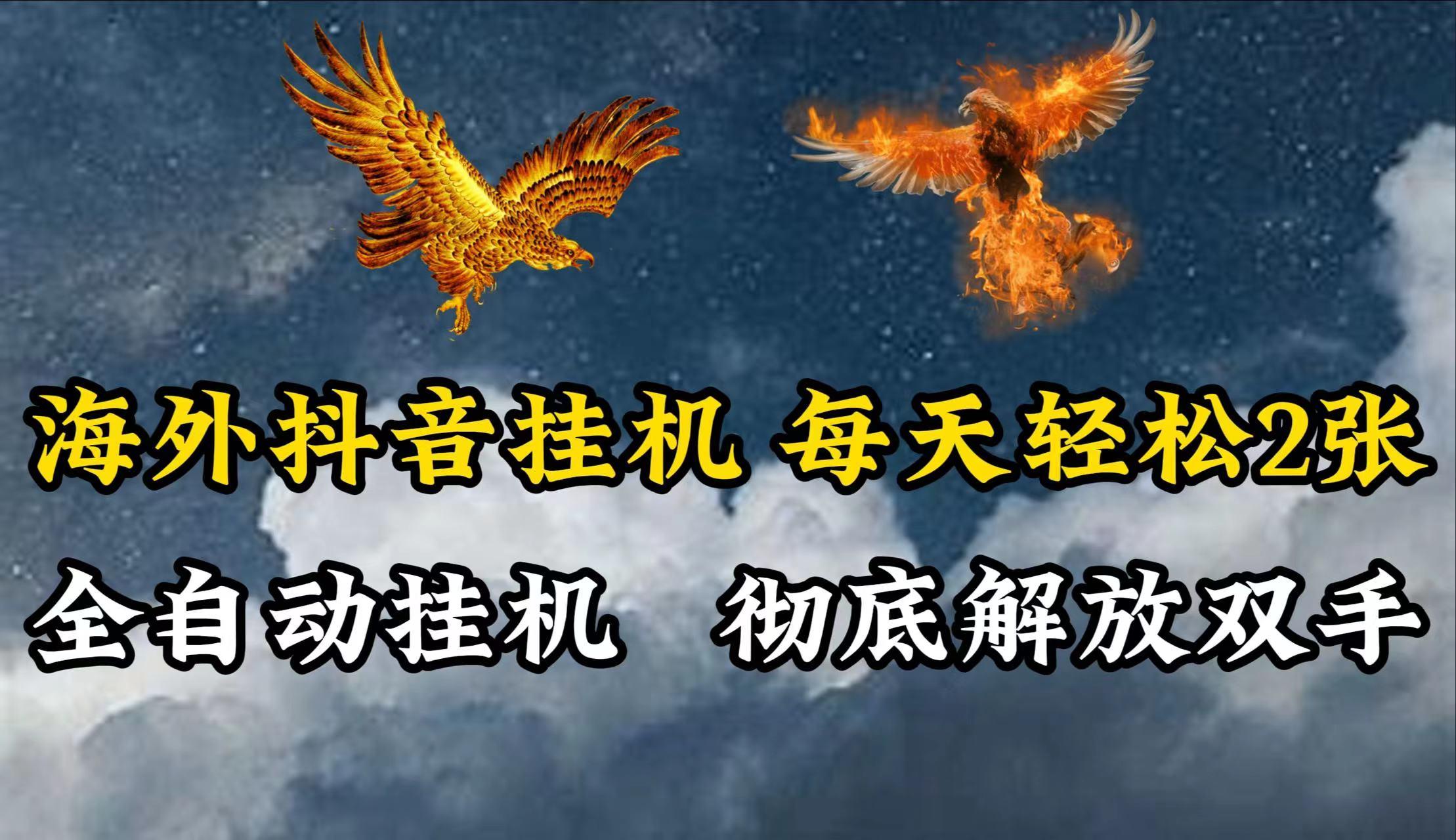 海外抖音挂机，每天轻松2张，全自动挂机，彻底解放双手！-云创网