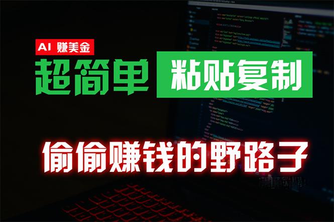 (10044期)偷偷赚钱野路子，0成本海外淘金，无脑粘贴复制 稳定且超简单 适合副业兼职-云创网