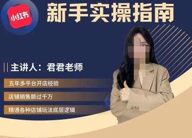 君君-小红书电商从入门到精通，新手实操指南-云创网