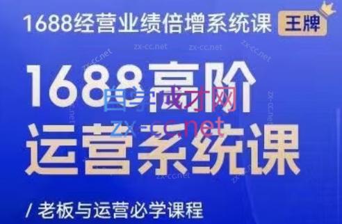 林一电商圈子·1688高阶运营系统课-云创网